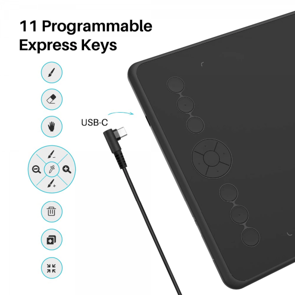 HUION H320M GRAPHICS TABLET (12)