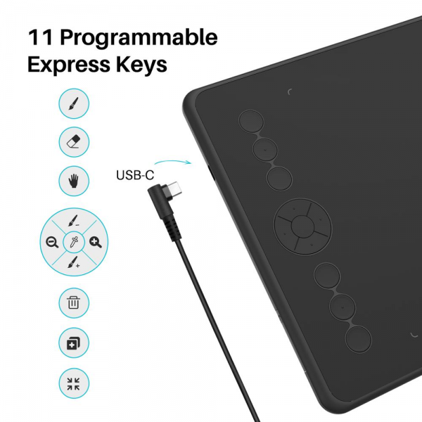 HUION H320M GRAPHICS TABLET (6)