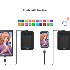 deco mini 4 xp pen graphics tablet 5