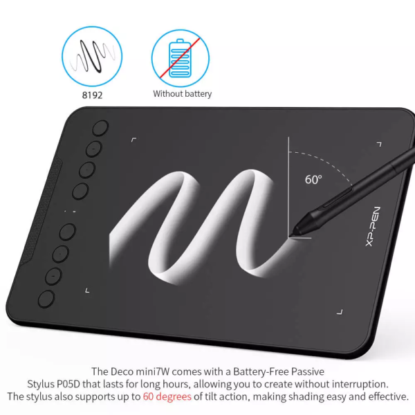 xp pen deco mini7w wirless graphic tablet 01