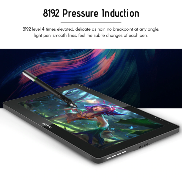 bosto bt-hdt16 with toouch screen graphics Tablet 9