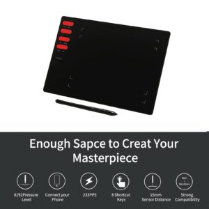 t505 graphics tablet 0