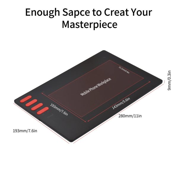 t505 graphics tablet 0