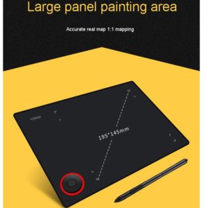 vinsa pen graphic tablet t606