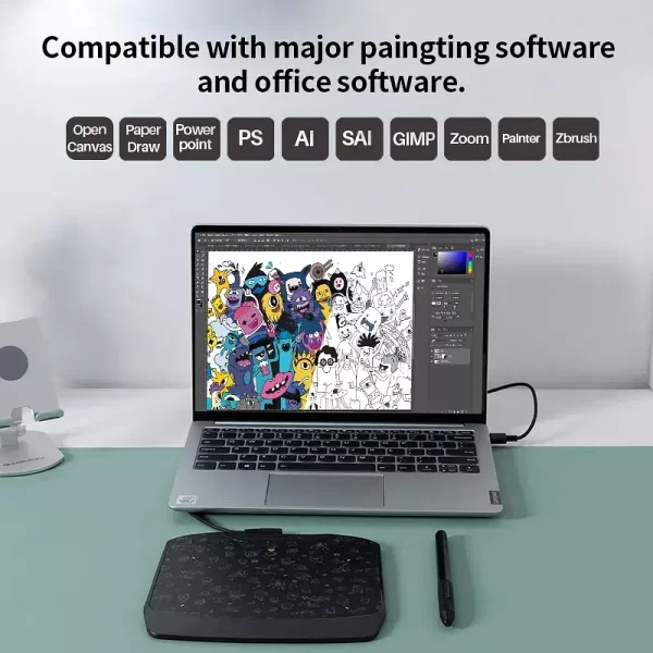 gaomon s830 graphics tablet 55